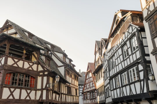 Half-timbered houses in La Petite France, Strasbourg