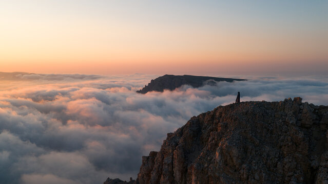 An epic mountain landscape