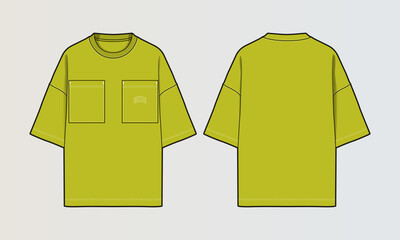 Cut and Sew T-Shirt Designs with Colourblock Panels, Patterns and Graphics