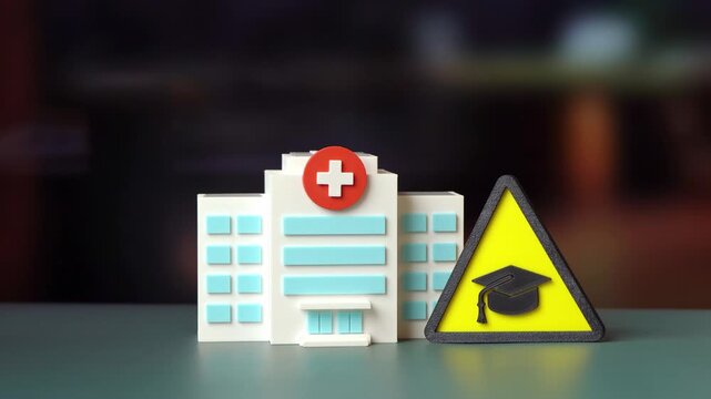 Shortage of qualified medical specialists. Hospitals face staff deficit and rising demand for trained doctors and nurses. Healthcare workforce crisis, medical education gaps