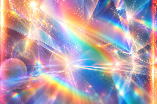 Prismatic Color Light Flashes