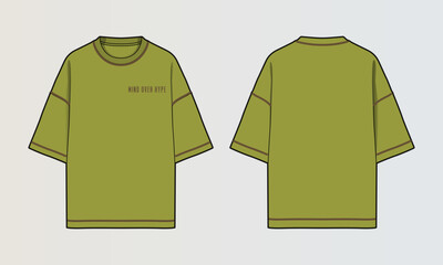 Cut and Sew T-Shirt Designs with Colourblock Panels, Patterns and Graphics