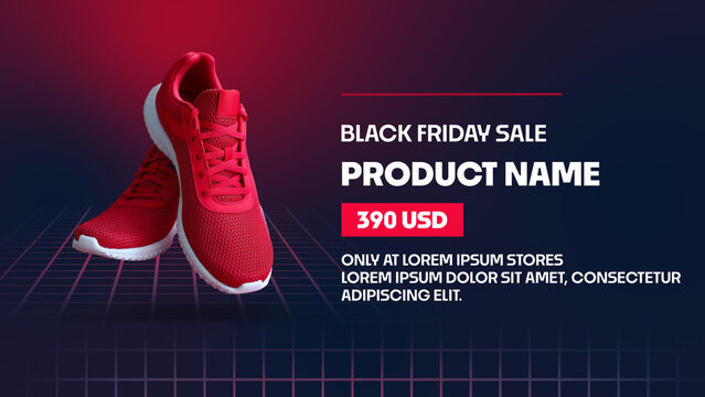 Black Friday Product Sale Presentation Animation