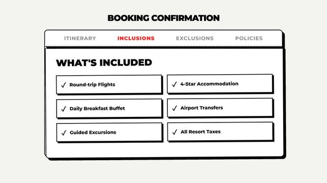 Frame-by-frame animated navigation menu mimicking a tear-off ticket. Features a growing tension shake before snapping and falling away, styled in a stark, high-contrast neo-brutalist theme with a plai