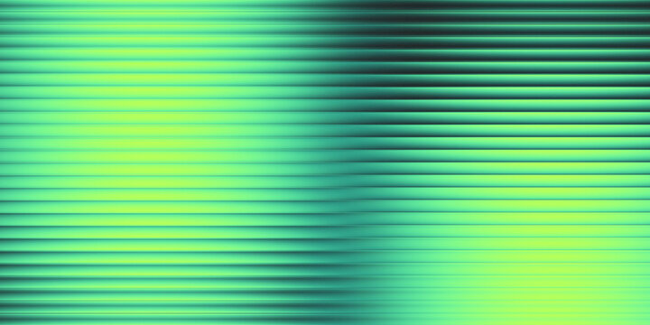 Abstract Green Gradient With Horizontal Lines