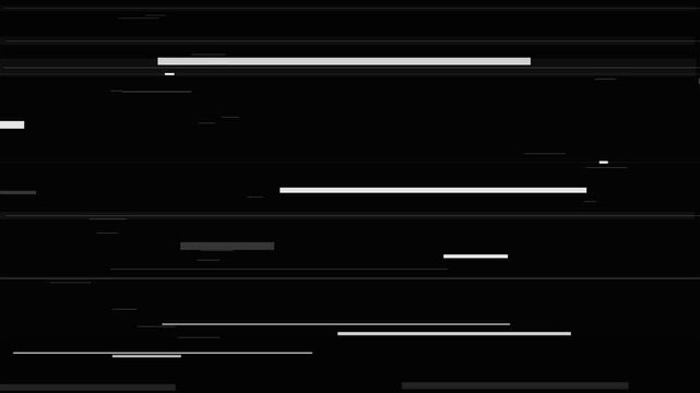 Digital glitch and signal failure with strong rgb split transition