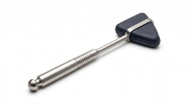Medical reflex hammer for testing nerve response and muscle reflexes by a doctor
