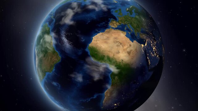 Earth Zoom In to Kochi India Satellite Map Animation