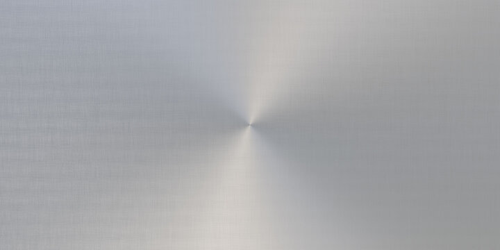 Silver metal surface texture background. Shinning texture, surface pattern. Brushed metallic grain with cool grey tones and subtle reflective highlights. 3d render