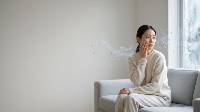 冷え込む朝、ふと頬に触れて気づくSOS。