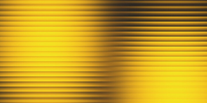 Abstract Horizontal Lines in Yellow and Black