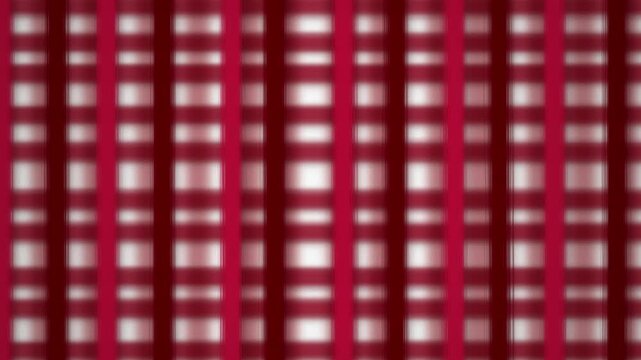 Red plaid motion grid shifting glass seamless loop background