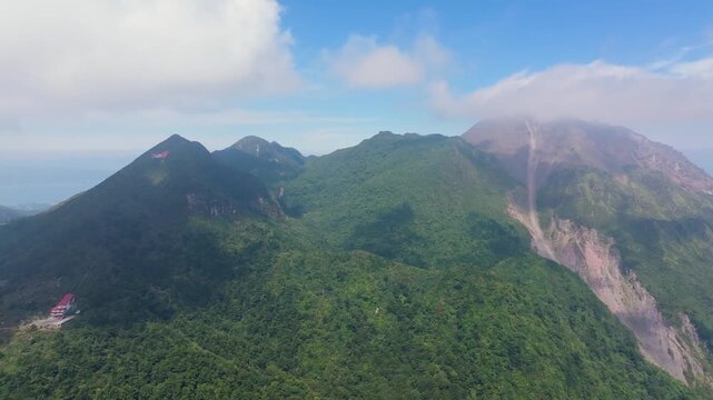 雲仙普賢岳、平成新山（長崎県雲仙市）