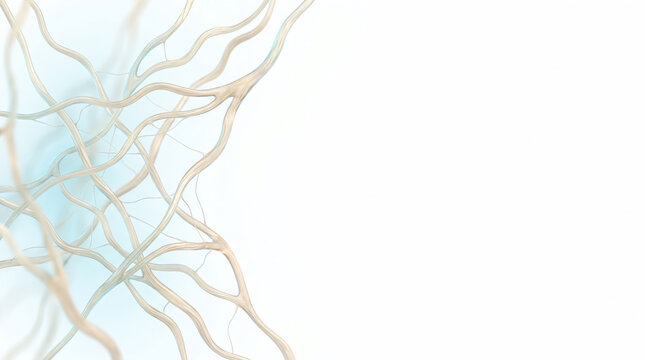 Elastin Fiber Network &mdash; 3D Connective Tissue Visualization