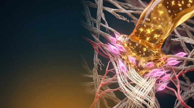 Growth factors activating fibroblasts for dermal collagen synthesis