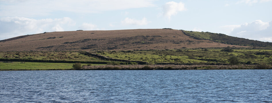 Brown Gelly a site of antiquities on Bodmin Moor besides Dozmary Pool Cornwall
