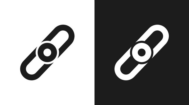 Chain link icon for hyperlink and URL