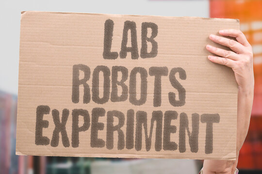 "Lab robots experiment" Automated assistants run repeated trials. ROBOTS. LABS. EXPERIMENTS. AUTOMATION. SCIENCE.