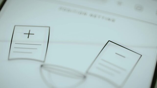 Position netting graphic joins positive and negative documents