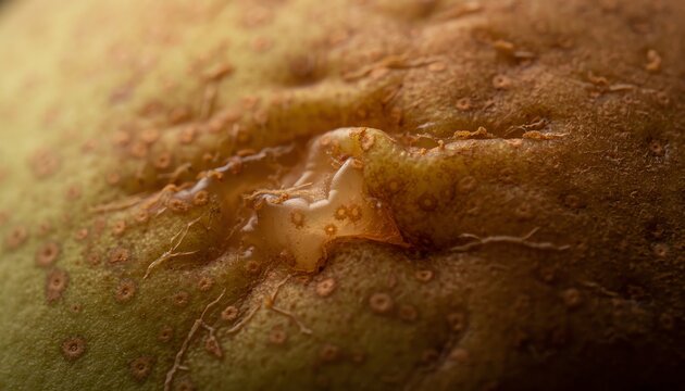 pear fruit skin macro texture closeup with autumn colors for food blog background or healthy eating banner