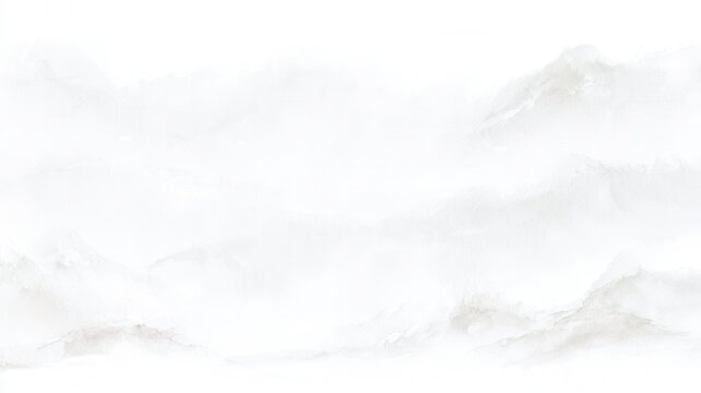 Grayscale watercolor wash background creating abstract texture with soft blending and copy space tones