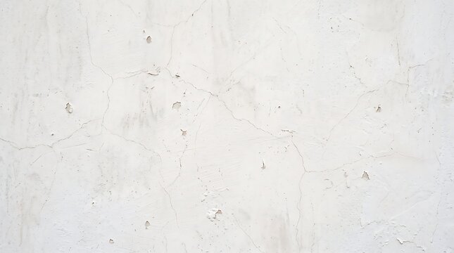 Aged white plaster wall surface texture