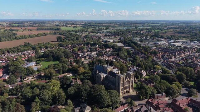 Aerial Video Ripon North Yorkshire. Located between the Yorkshire Dales and the North Yorkshire Moors, Ripon is brimming with things to do and discover. From Stately Homes to wonderful waterways.