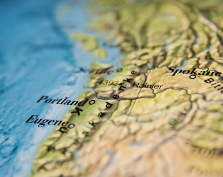 Portland map