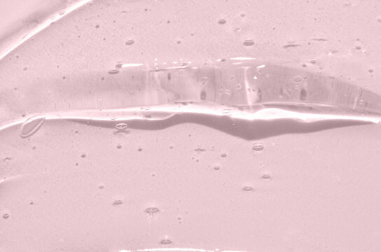 The texture of the cosmetic product for skin care.