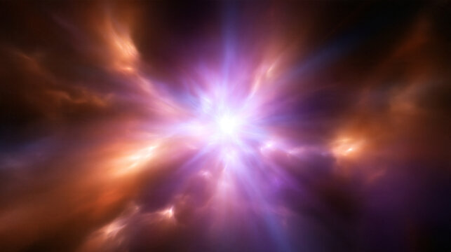 Cosmic Explosion of Light and Energy in Deep Space