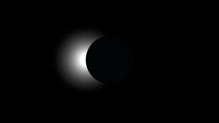 The planet Uranus and space. 3d illustration © Wublie