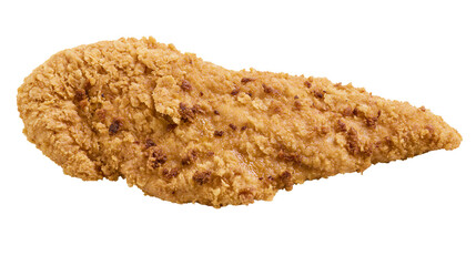 Golden crispy breaded fried chicken breast fillet © Stefan
