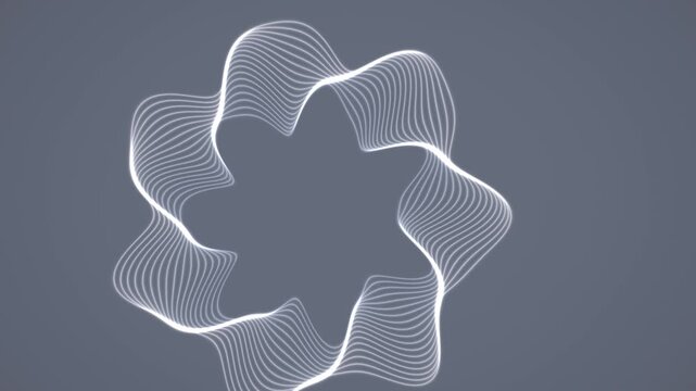 Guilloche rosette in pearl seamless motion background