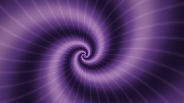 Nautilus sculpture in amethyst seamless motion background