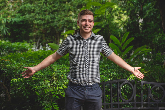 Portrait caucasian man businessman smiling face confident leader manager in meeting rooom office desk. Caucasian handsome man success look away thinking poses. Happy positive Handsome CEO