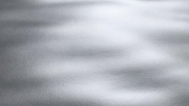 Abstract silver waves flow across a soft metallic surface. Website hero, title sequence, and technology branding.