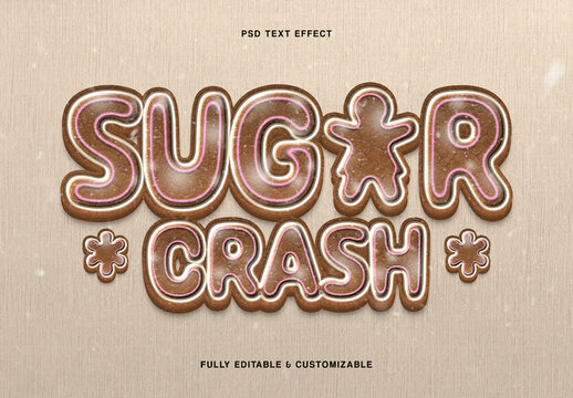 Cookie Icing Text Effect