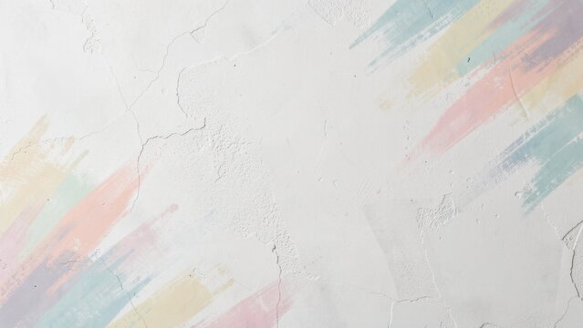 minimalist pastel abstract texture background on raw white cement wall for modern branding and web design mockups