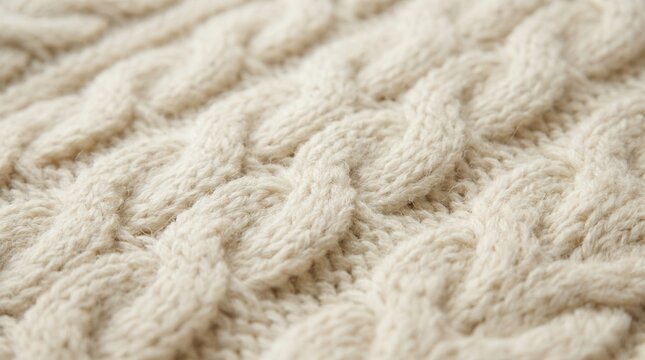 Soft cream cable knit pattern background for mobile phone wallpaper.