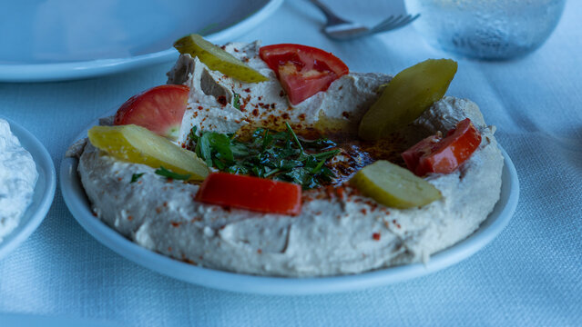 Antakya cuisine appetizer on table
