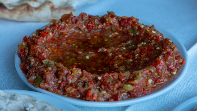 Antakya cuisine appetizer on table