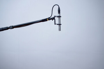 isolated boom mic © Gaetan