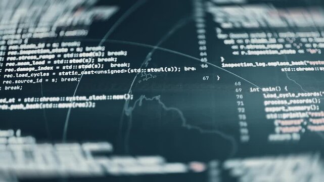 Stress and damage fields in inspection record source code