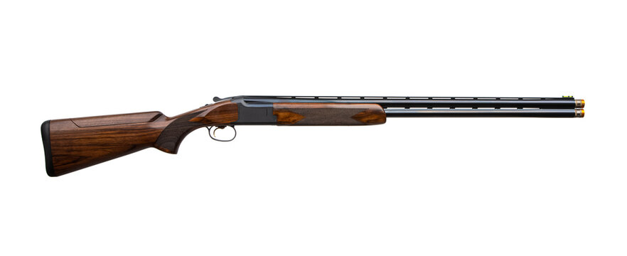 Over and under double barrel shotgun
