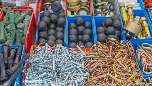 Pipe Pins Safety Lock Pull Clevis Pin Wire Loop Keeper Mechanical Fasteners Farming Equipment Parts