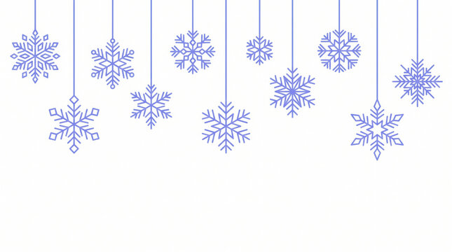 snowflake christmas vector