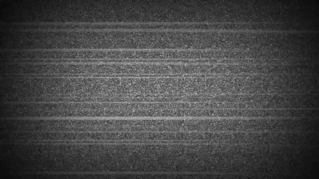 Analog tv noise background for signal loss and broadcast error. Television static texture for glitch interference and screen distortion. Television turn off. Vintage switch on off television concept.