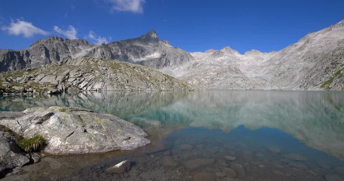 Fantastic glacial lake in the Dolomites