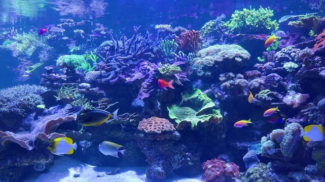 Sea goldie, Yellowtail tang, Elegant unicornfish, Blue green damselfish, Goldtail demoiselle