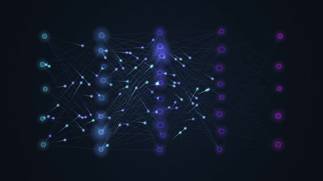 Artificial Neural Network Layers Diagram